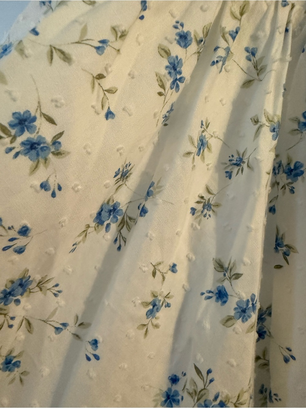 Altar’d State Blue Floral Sundress Blue Flowers NEW XL minidress - Picture 8 of 8